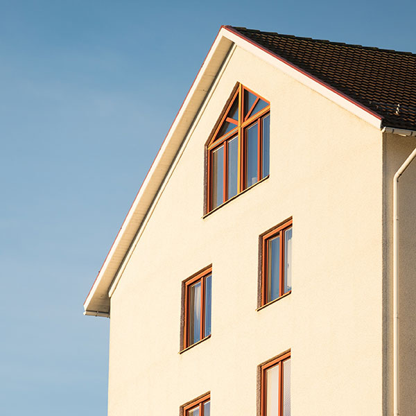 house with blue sky